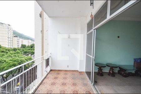 Varanda da Sala de apartamento à venda com 3 quartos, 149m² em Rio Comprido, Rio de Janeiro