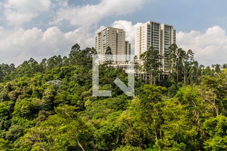 Vista da Varanda de apartamento à venda com 3 quartos, 132m² em Centro Empresarial Tamboré, Santana de Parnaíba