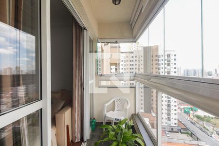 Varanda  de apartamento à venda com 2 quartos, 58m² em Tatuapé, São Paulo