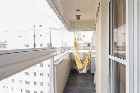 Varanda  de apartamento à venda com 2 quartos, 58m² em Tatuapé, São Paulo