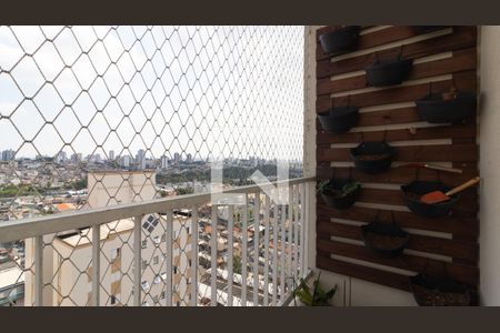 Sacada da Sala de apartamento à venda com 2 quartos, 52m² em Vila Pierina, São Paulo