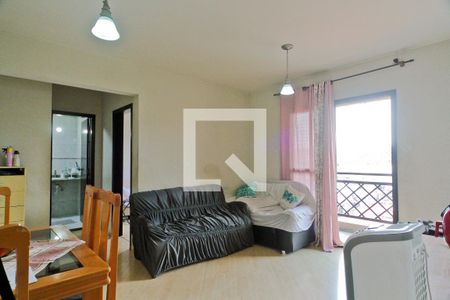 Sala de apartamento para alugar com 1 quarto, 55m² em Vila Mangalot, São Paulo