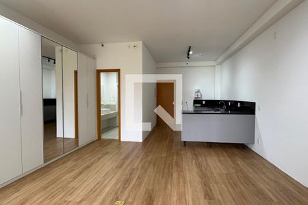 Sala/Quarto de apartamento para alugar com 1 quarto, 45m² em Centro de Apoio I (alphaville), Santana de Parnaíba