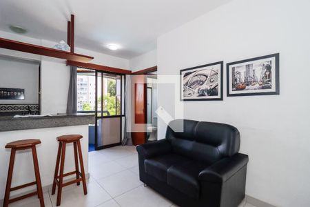 Sala de apartamento para alugar com 1 quarto, 34m² em Vila Suzana, São Paulo