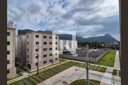 Sala - vista de apartamento à venda com 2 quartos, 45m² em Vargem Pequena, Rio de Janeiro