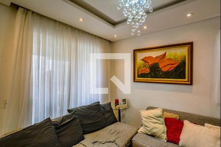 Sala de apartamento à venda com 2 quartos, 60m² em Vila Eldizia, Santo André