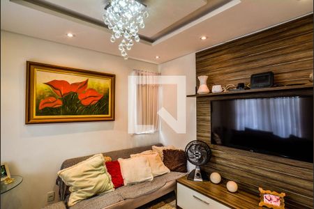 Sala de apartamento à venda com 2 quartos, 60m² em Vila Eldizia, Santo André