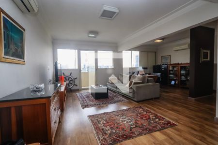 Sala de apartamento para alugar com 1 quarto, 90m² em Real Parque, São Paulo