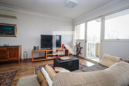 Sala de apartamento para alugar com 1 quarto, 90m² em Real Parque, São Paulo