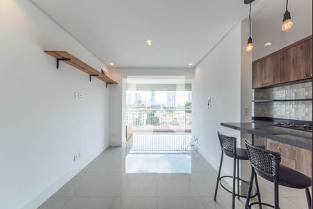 Sala de apartamento para alugar com 1 quarto, 49m² em Vila Cordeiro, São Paulo