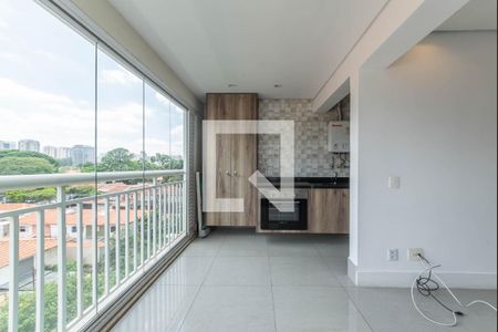 Varanda de apartamento para alugar com 1 quarto, 49m² em Vila Cordeiro, São Paulo