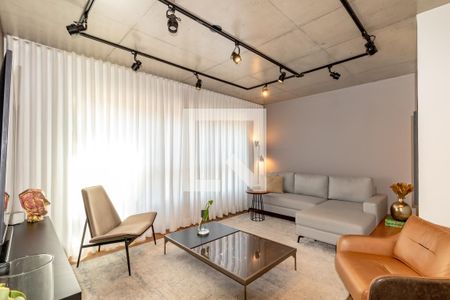 Sala de apartamento à venda com 1 quarto, 80m² em Itaim Bibi, São Paulo