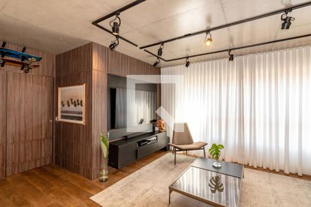 Sala de apartamento à venda com 1 quarto, 80m² em Itaim Bibi, São Paulo