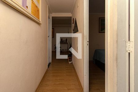 corredor para os cômodos de apartamento à venda com 2 quartos, 62m² em Vila Santa Teresa (zona Sul), São Paulo