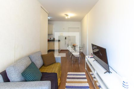 Sala de apartamento à venda com 1 quarto, 42m² em Barra Funda, São Paulo