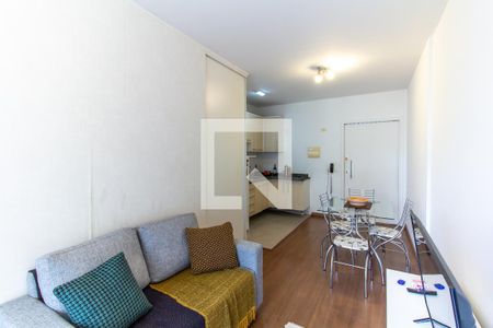 Sala de apartamento à venda com 1 quarto, 42m² em Barra Funda, São Paulo