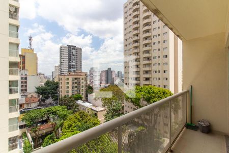 Varanda de apartamento à venda com 1 quarto, 42m² em Barra Funda, São Paulo