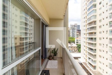 Varanda de apartamento à venda com 1 quarto, 42m² em Barra Funda, São Paulo