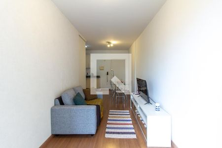 Sala de apartamento à venda com 1 quarto, 42m² em Barra Funda, São Paulo