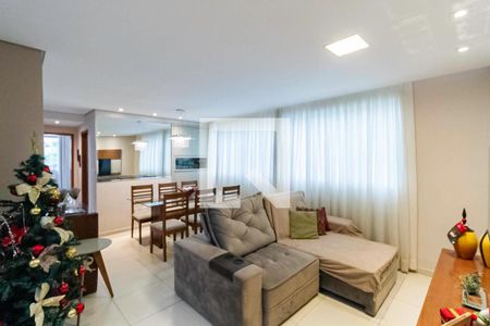 Sala de apartamento à venda com 3 quartos, 92m² em Ouro Preto, Belo Horizonte