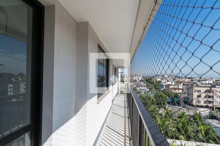 Varanda da Sala de apartamento para alugar com 2 quartos, 63m² em Vila da Penha, Rio de Janeiro