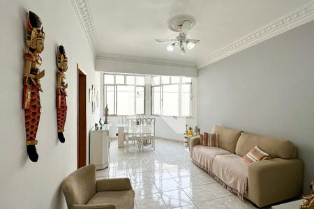 Sala de apartamento à venda com 3 quartos, 100m² em Copacabana, Rio de Janeiro