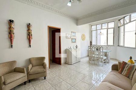 Sala de apartamento à venda com 3 quartos, 100m² em Copacabana, Rio de Janeiro