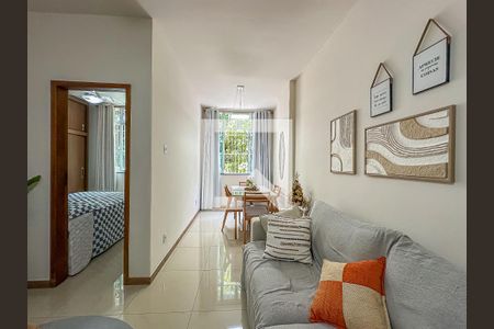 Sala de apartamento à venda com 1 quarto, 42m² em Flamengo, Rio de Janeiro