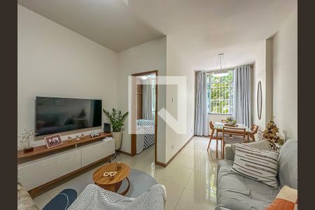 Sala de apartamento à venda com 1 quarto, 42m² em Flamengo, Rio de Janeiro