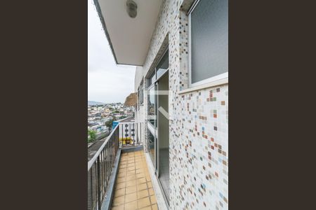 Varanda da Sala de apartamento à venda com 1 quarto, 49m² em Vila da Penha, Rio de Janeiro