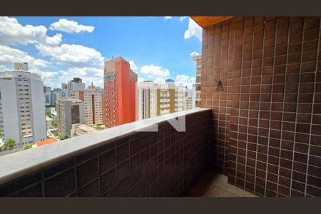 Varanda da Sala de apartamento à venda com 3 quartos, 79m² em Funcionários, Belo Horizonte