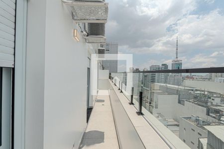 Sacada de apartamento à venda com 2 quartos, 82m² em Bela Vista, São Paulo