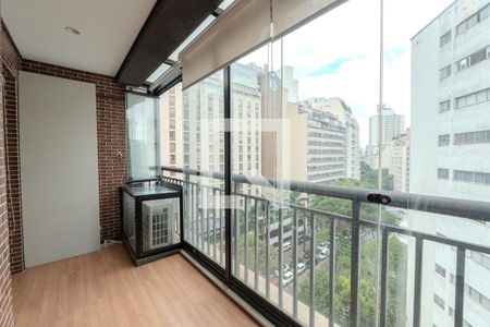 Sacada de apartamento para alugar com 1 quarto, 41m² em Centro Histórico de São Paulo, São Paulo