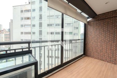 Sacada de apartamento para alugar com 1 quarto, 41m² em Centro Histórico de São Paulo, São Paulo