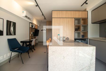 Studio de apartamento para alugar com 1 quarto, 48m² em Campo Belo, São Paulo