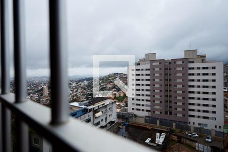 Vista da Suíte de apartamento à venda com 3 quartos, 110m² em São Lucas, Belo Horizonte