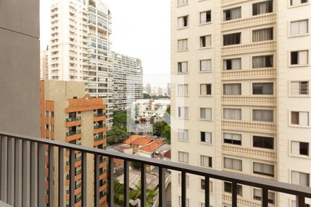 Varanda de apartamento para alugar com 1 quarto, 24m² em Vila Nova Conceição, São Paulo