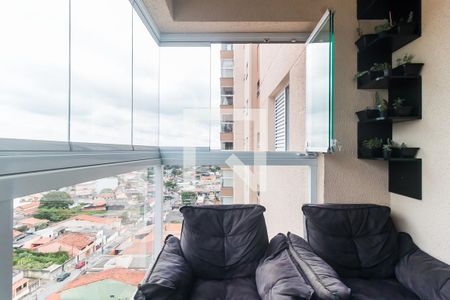 Varanda da Sala de apartamento para alugar com 2 quartos, 63m² em Centro, Poá