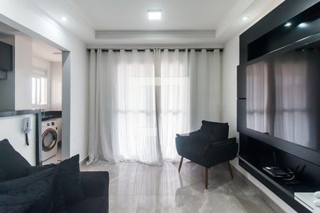 Sala de apartamento para alugar com 2 quartos, 63m² em Centro, Poá