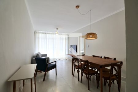 Sala de apartamento para alugar com 2 quartos, 85m² em Jardim Belmar, Guarujá