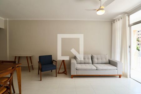 Sala de apartamento para alugar com 2 quartos, 85m² em Jardim Belmar, Guarujá