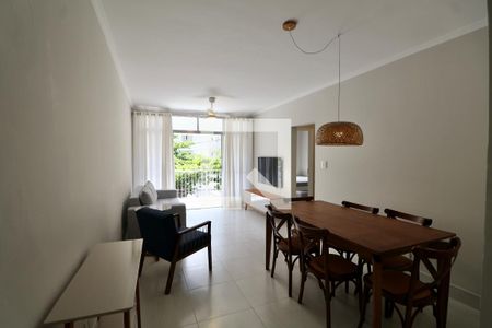 Sala de apartamento para alugar com 2 quartos, 85m² em Jardim Belmar, Guarujá