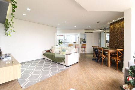 Sala de apartamento à venda com 3 quartos, 112m² em Indianópolis, São Paulo