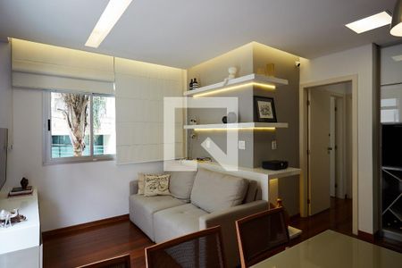 Sala de apartamento à venda com 2 quartos, 67m² em Cruzeiro, Belo Horizonte