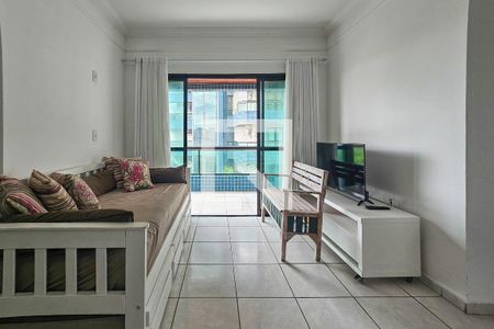 Sala de apartamento para alugar com 2 quartos, 75m² em Jardim Sao Miguel, Guarujá