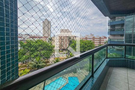 varanda de apartamento para alugar com 2 quartos, 75m² em Jardim Sao Miguel, Guarujá