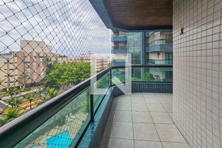 varanda de apartamento para alugar com 2 quartos, 75m² em Jardim Sao Miguel, Guarujá