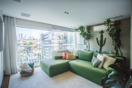 Varanda Gourmet de apartamento à venda com 3 quartos, 97m² em Chácara Inglesa, São Paulo