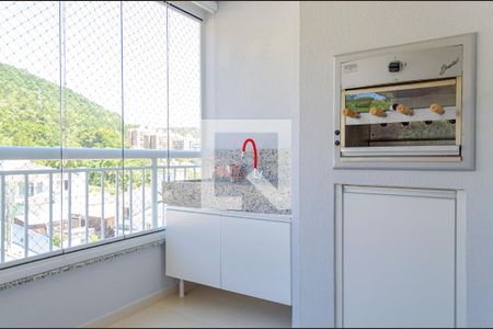 Varanda Gourmet de apartamento para alugar com 3 quartos, 115m² em Itacorubi, Florianópolis