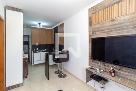 Sala de apartamento para alugar com 2 quartos, 40m² em Chácara Seis de Outubro, São Paulo